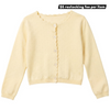 Calla Lili Girl Pointelle Yellow Cardigan