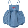 Calla Lili Baby Girl Nautical Denim Blue Romper *COMING SOON*