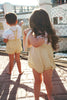 Calla Lili Baby Girl Linen Yellow Romper *COMING SOON*
