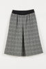 Twinset Midi Milano Knit Dress – Prince of Wales Check Snow/Black Skirt.