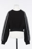 Twinset Crew Neck Black Sweatshirt.