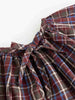 MarMar Tonala Chocolate Check Blouse.