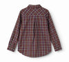 MarMar Tommy Chocolate Check Polo Long Sleeve.