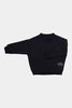 Booso Panel Teddy Black Sweatshirt.