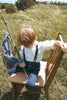 Calla Lili Boy Blue Pants with Suspenders PREORDER ships in 2 weeks