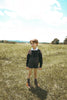 Calla Lili Boy Tweed Grey/Brown Short with Suspenders
