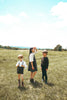 Calla Lili Girl Tweed Grey/Brown Dress