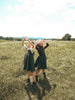 Calla Lili Girl Tweed Grey/Brown Dress