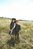 Calla Lili Girl Grey Wrap Dress preorder ships in 2 weeks