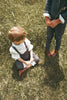 Calla Lili Boy Grey Pants with Suspenders Preorder ships in 2 weeks