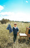 Calla Lili Boy Knit Blue Cardigan