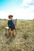 Calla Lili Boy Blue Short Overall