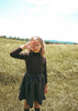Calla Lili Girl Tweed Grey/Brown Skirt with Draw String