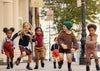 Camille Kids Stella Leather Burgundy Shoes
