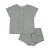 Ann of Nan Boys Bloomer and Shirt Slate Set