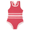 Miss Mini Pink Scalloped Swimsuit *FINAL SALE*