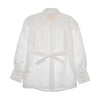 Little Tempest Voile Teens Pintuck White Shirt