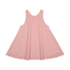 Little Tempest Scallop Hem Salmon Jumper