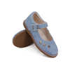 Camille Kids Piper Clunky Denim Leather Shoes