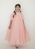Little Tempest Pavo Girls Taffeta Pink Gown