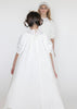 Little Tempest Pavo Girls Taffeta White Gown *EXCHANGE/STORE CREDIT ONLY*