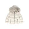 Colmar Baby Beige Jacket with Synthetic Detacheable Edge Hood