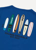 Colmar Surfboard Cobalt Shortsleeve Tshirt