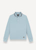 Colmar Polar Light Blue Long Sleeve Polo 3592 with Trim at Collar