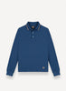 Colmar Blue Long sleeve Solid Polo 3588- NO TRIM AT COLLAR