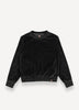 Colmar Black Velvet Sweatshirt