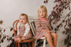 Mini P Printed Cord Cream/Red Dress