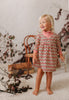 Mini P Printed Cord Cream/Red Dress