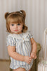Mini P Baby Girl Sailor Striped Blue/White Set
