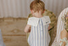 Mini P Baby Boy Sailor Striped Blue/White Romper