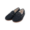 Camille Kids Stella Black Denim Shoes