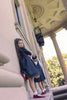 Little Tempest Organza Grid Black Jumper