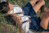 Little Tempest Wool Navy Suspender Skirt