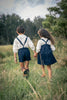 Little Tempest Boys Navy Suspender Shorts