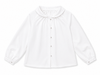 Little Tempest Kerchief Girls Navy Shirt.