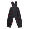 Zaloo Scattered Heart Black Romper