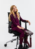 Twinset Knit Burgundy Turleneck