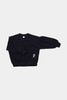 Booso Puff Black Sweatshirt.