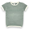 Kipp Green Stripe Rib Sweater