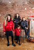 Ellabee Emma Down Red Racoon Bomber
