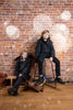 Ellabee Adelle Canvas Down Black Fox Bomber