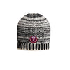 Ellabee Knit Black/Ivory Knit Beanie