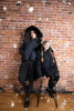 Ellabee Valentine Premium Black Fox Bomber