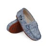 Camille Kids Stella Faded Blue Denim Loafer
