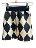 Limited Edition Black Argyle Printed Skirt