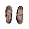 Camille Kids Piper Almond Velvet Shoes